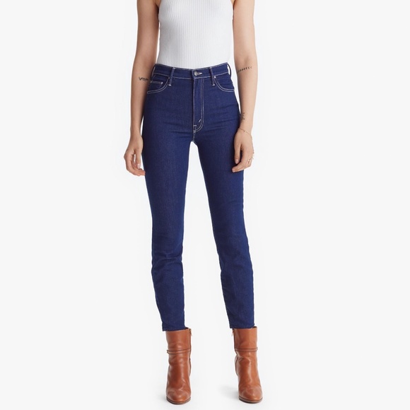NWT Mother Denim The Swooner Ankle Jean in Ooh La La - Picture 1 of 8